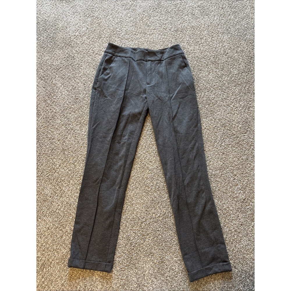 Womens Nine West Black Tapered Fit Dress Pants Size 4